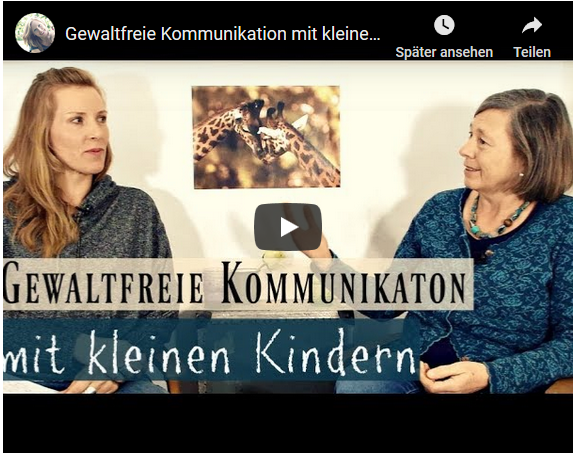 Gewaltfreie Kommunikation mit kleinen Kindern – Irmgard Macke