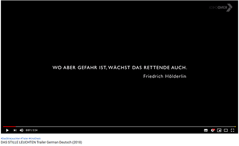 DAS STILLE LEUCHTEN – Die Wiedereroberung der Gegenwart auf DVD