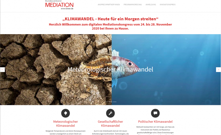 Screenshot BM-Kongress 2020