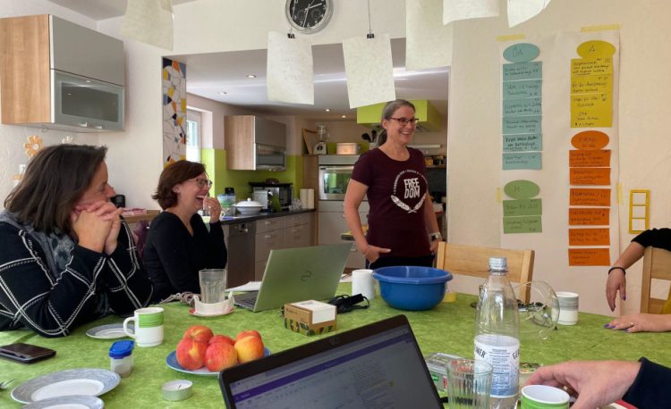 Präsenztreffen des neuen Vorstands