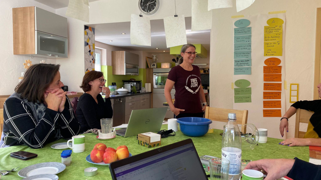 Präsenztreffen des neuen Vorstands